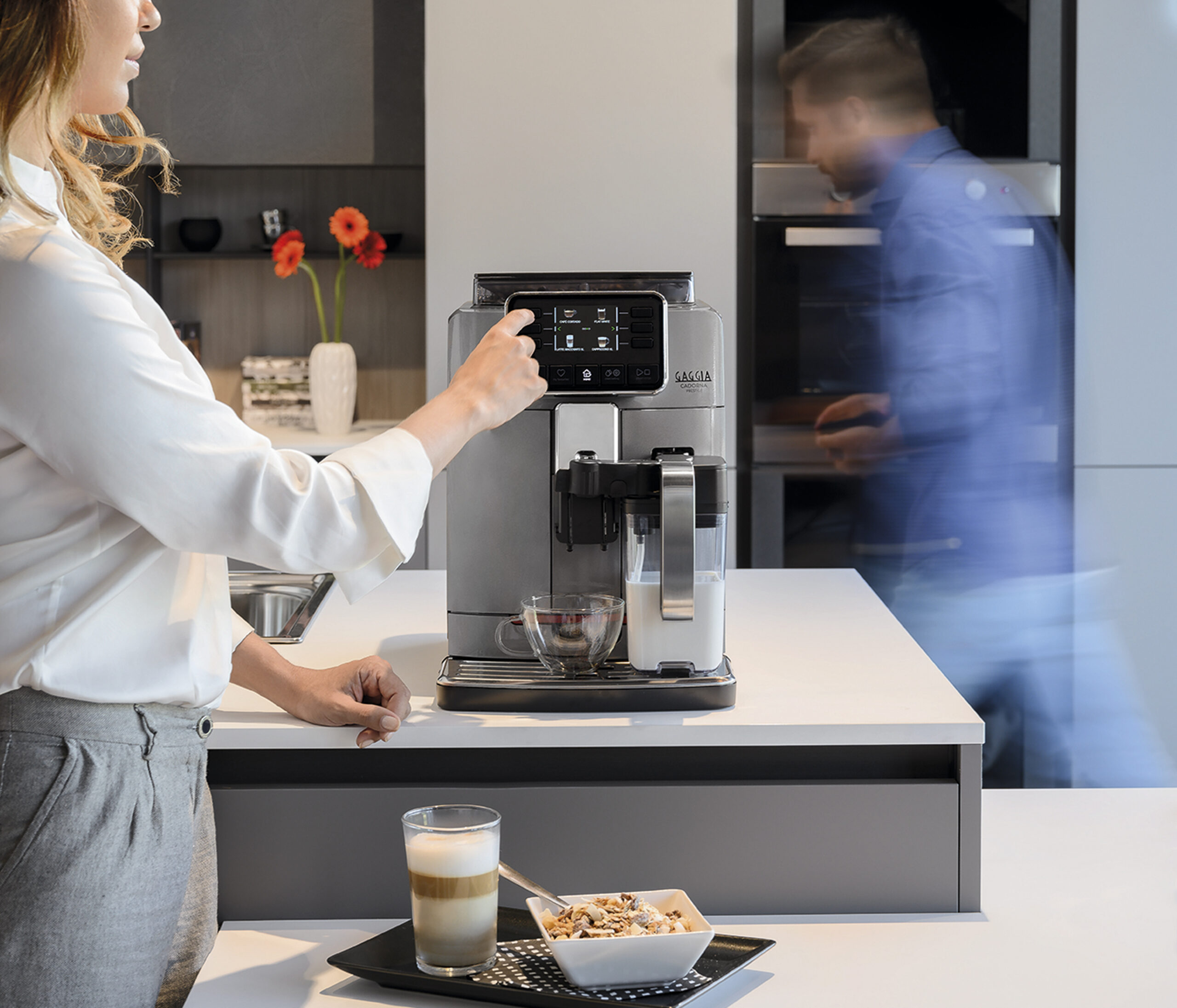 máquina de café espresso